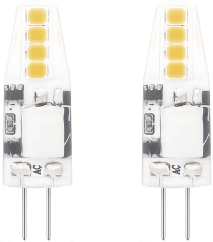 Modee LED Lamp G4 - 1.8W 2700K 180 LM 12V - LED Lamp insteek - Warm Wit - 2 stuks