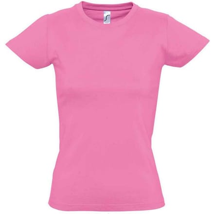 SOLS Dames/Dames Imperial T-shirt (Orchideeënroze)