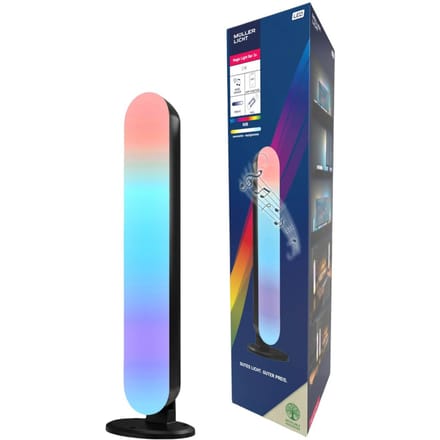 Müller-Licht LED tafellamp LED lichtbalk, zwart, RGBW kunststof