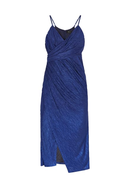Faina Jurk Dames blauw