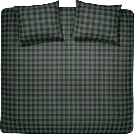 Damai - Timber - Dekbedovertrek - Flanel - 260x200/220 cm - Groen