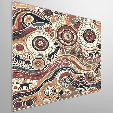 Kunstprint | Wanddecoratie | Dibond | 100 × 100 cm