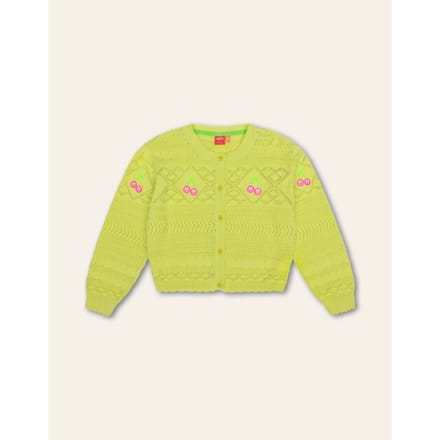 Oilily Vruity Vest- maat104/4yr Limeade