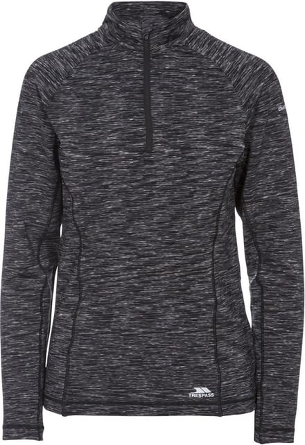 Trespass dames-shirt met lange mouwen Edith - Female Active Top Grey Marl
