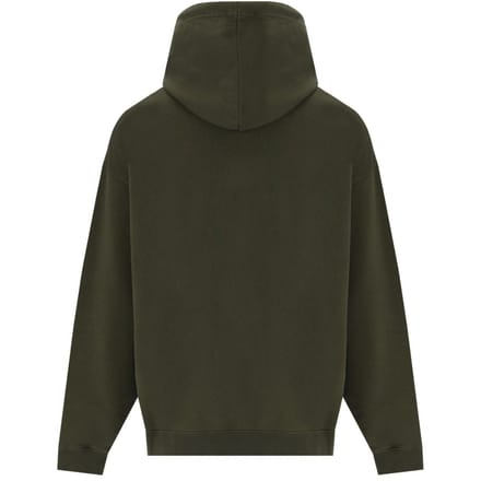 Dsquared2 losse pasvorm Santa Dan logo groene hoodie