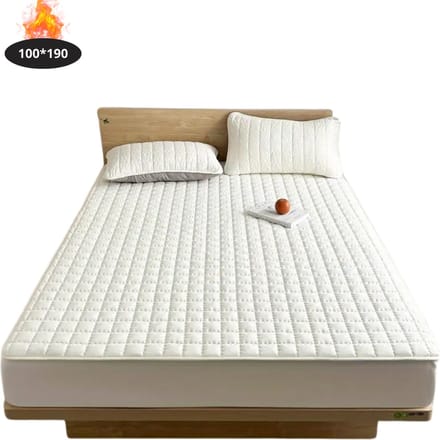 Nivard Waterdicht Hoeslaken - Beddengoed - Fitted Sheet - Bed - Wit 100x190