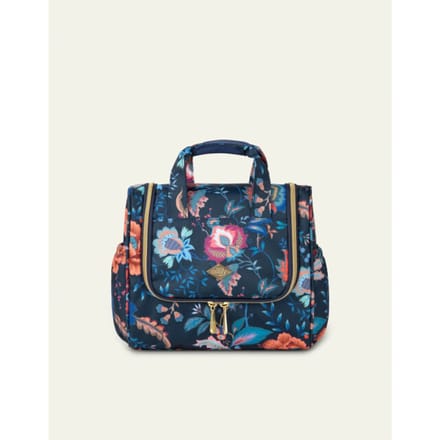 Oilily Cathy - Toilettas - Dames - Met Spiegeltje - Waterdicht - Blauw - One size