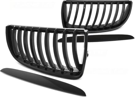 Grill BMW E90 / E91 03 05-08 08 GLANZEND ZWART