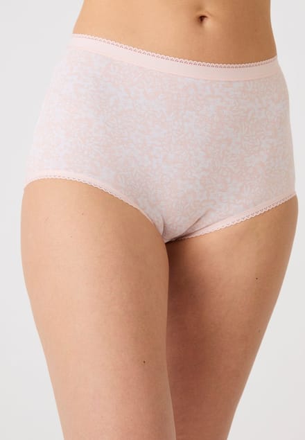 Damart - Set van 4 maxislips gemixt. - Dames - Veelkleurig - 38/40