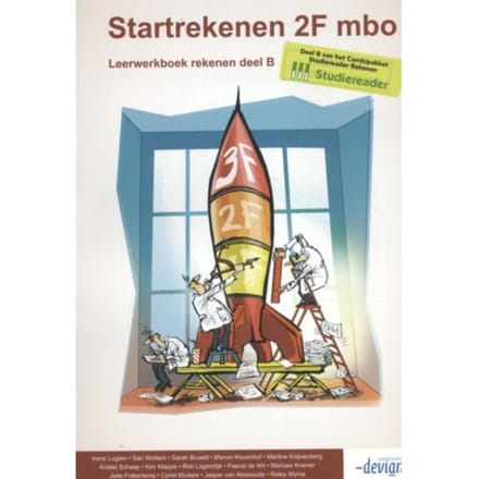 Startrekenen / 2f Mbo Rekenen Deel B / Leerwerkboek - Rieke Wynia