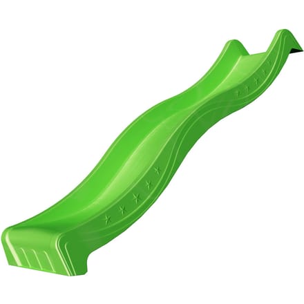 Intergard Glijbaan tuin groen 220cm voor houten speeltoestellen