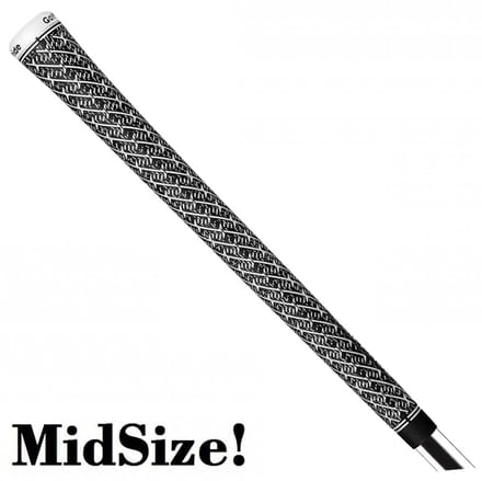 GolfPride Z-Grip MIDSIZE Grip - Zwart Wit