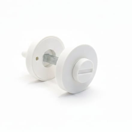 Home 3D® - WC Slot - Wit - op Rond Rozet