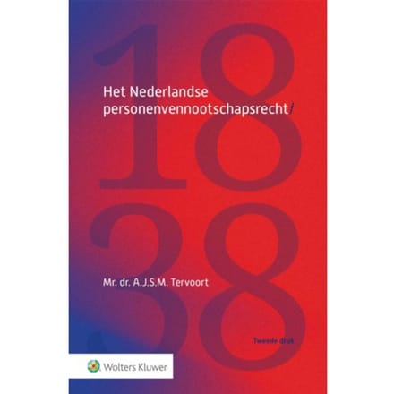 Het Nederlandse Personenvennootschapsrecht - A.J.S.M. Tervoort