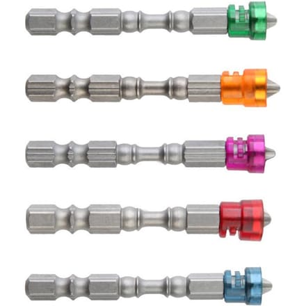 5 Stuks Enkele Kleur Enkele Kop Kruiskopschroevendraaier Bit Gesinterd Carbide Magnetisch Elektrische Schroevendraaier