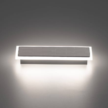 FISCHER & HONSEL LED wandlamp Aluro, metaal, nikkelkleurig, CCT, dimbaar