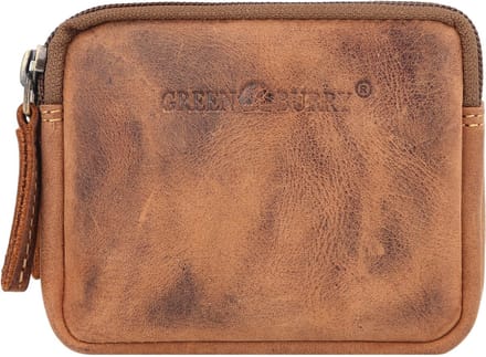Greenburry Vintage heuptasje leer 11 cm - Unisex - brown