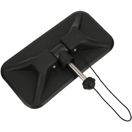 PVC Peddelstokhouder Patch Mount Accessoire voor Opblaasboot Kano Kajak black