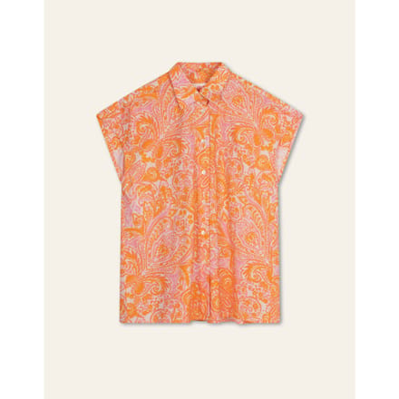 Oilily Banana Blouse- maat42 Oranje Crush