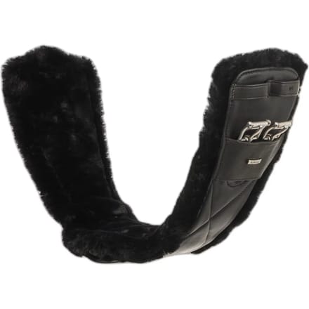 Lederen dressuursingel LeMieux Arika Simuwool