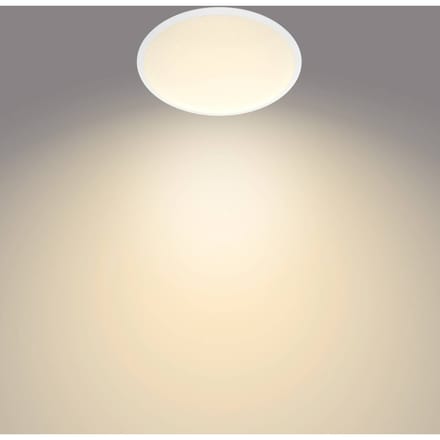 Philips Cavanal badkamer plafondlamp - wit - rond - klein -12 W