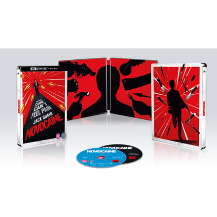 Novocaine 4K Ultra HD SteelBook (includes Blu-ray)