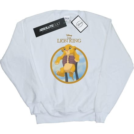 Disney Dames/Dames The Lion King Show Simba Sweatshirt (Wit)