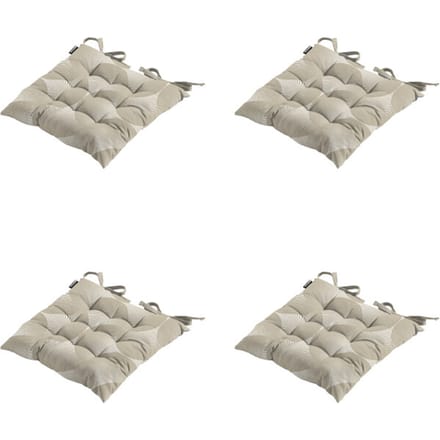 Madison zitkussen napels - 46x46x8cm set van 4