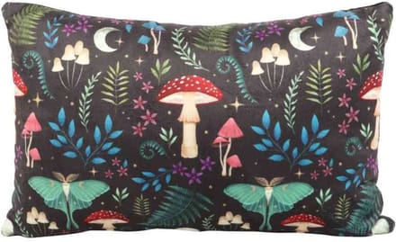 Something Different - 40cm Rectangular Dark Forest Print Kussen - Multicolours