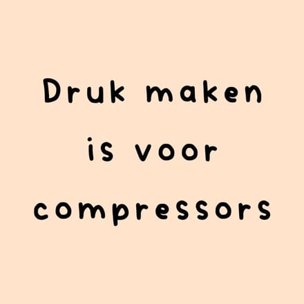 Tegeltje druk maken