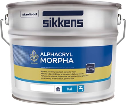 Sikkens Alphacryl Morpha - 5 l - 9-11 m²/l - Wit - Afwerkingslaag
