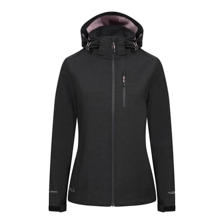 Trespass Dames/Dames Lorimer DLX Softshell Jas (Donkergrijs mergel)