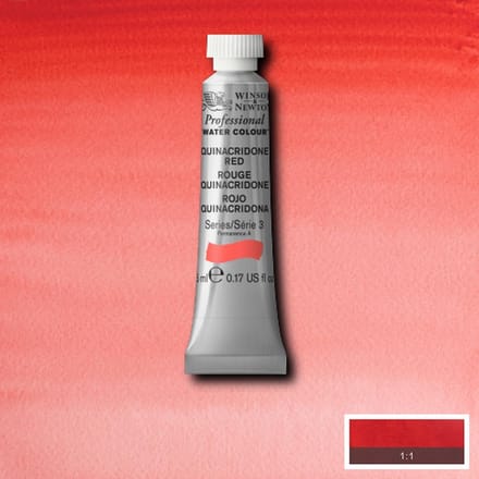 Watercolor paint W&N 5ml – 548 Quinacridone Red