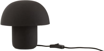 J-Line tafellamp - ijzer - zwart - small