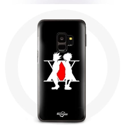 Coque - Hunter x Hunter - Samsung Galaxy S9 - Rigide - Noir - Manga Logo noir