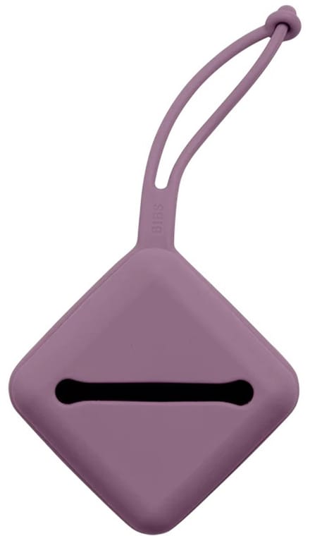 Bibs - Fopspeenhouder - Siliconen - Mauve