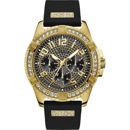 GUESS W1132G1 heren horloge 48 mm - Zwart