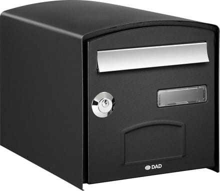Brievenbus - Postbus brievenbak - Veilig post ontvangen - Afsluitbaar cilinderslot - 3.4 Kilogram - Zwart
