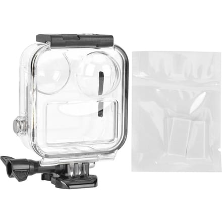 20m Diepte Waterdicht Aanraakbaar Verstelbare Behuizing Beschermhoes Duikaccessoire voor GoPro MAX wit