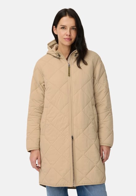 camel active Waterafstotende parka met tweewegritssluiting - Maat womenswear-36 - Kasjmier