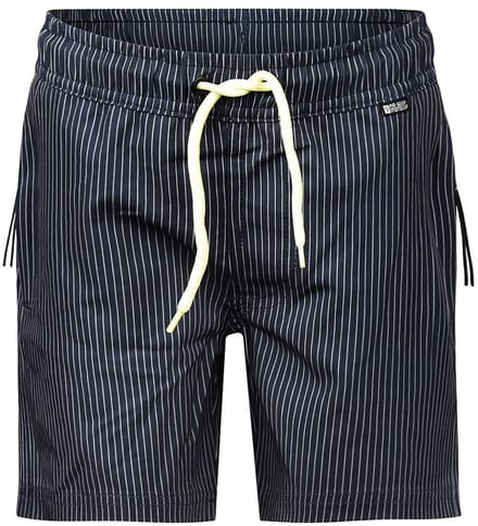 No Way Monday Jongens Zwembroek Stripe Dark Blue maat 134/140