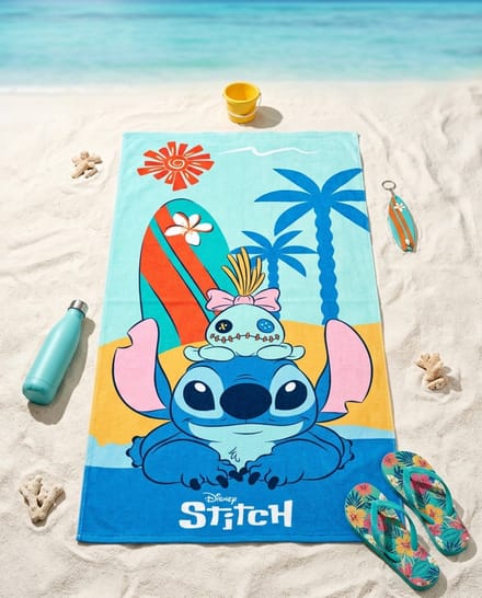 Stitch and Scrump Beach strandlaken 70 x 140 cm polyester