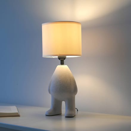 JUST LIGHT. GmbH JUST LIGHT. Ted tafellamp, keramiek, staand, zandbeige