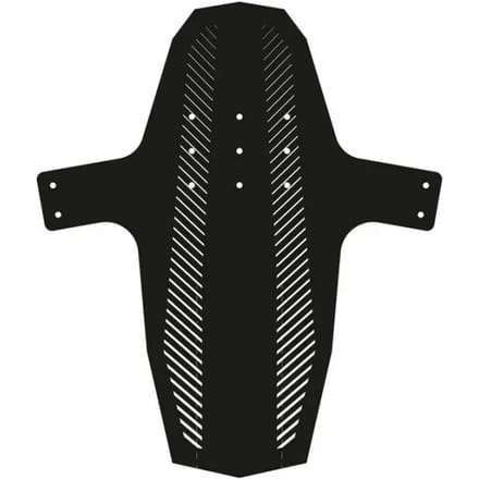 Spatbord voor hebie swap front stripes - ZWART