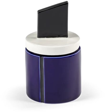Serax Plan C Candela 01 geurkaars D8.5cm H14cm blauw / zwart