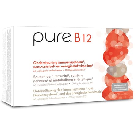 Pure B12 60 Smelttabletten