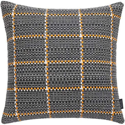 NOVÉE Sierkussen grey / orange woven | 45 x 45 cm | polyester
