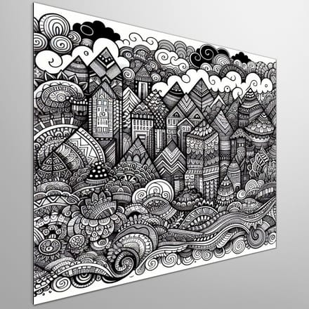 Kunstprint | Wanddecoratie | Dibond | 20 × 20 cm
