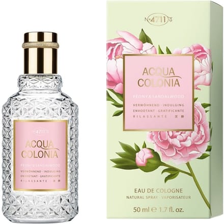 4711 Acqua Colonia Peony & Sandalwood Eau de Cologne Spray Damesparfum Unisex 100 ml