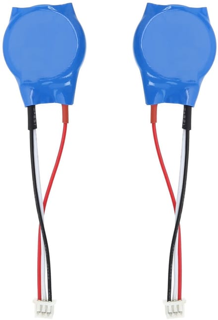 SnelShoppen - 2 Stuks CR2032 BIOS CMOS Accu 3V Geschikt voor Dell Latitude E4310 E6400 E6410 E6500 E6510 E5400 E5500 Series Knopcel Batterijen met 3 P